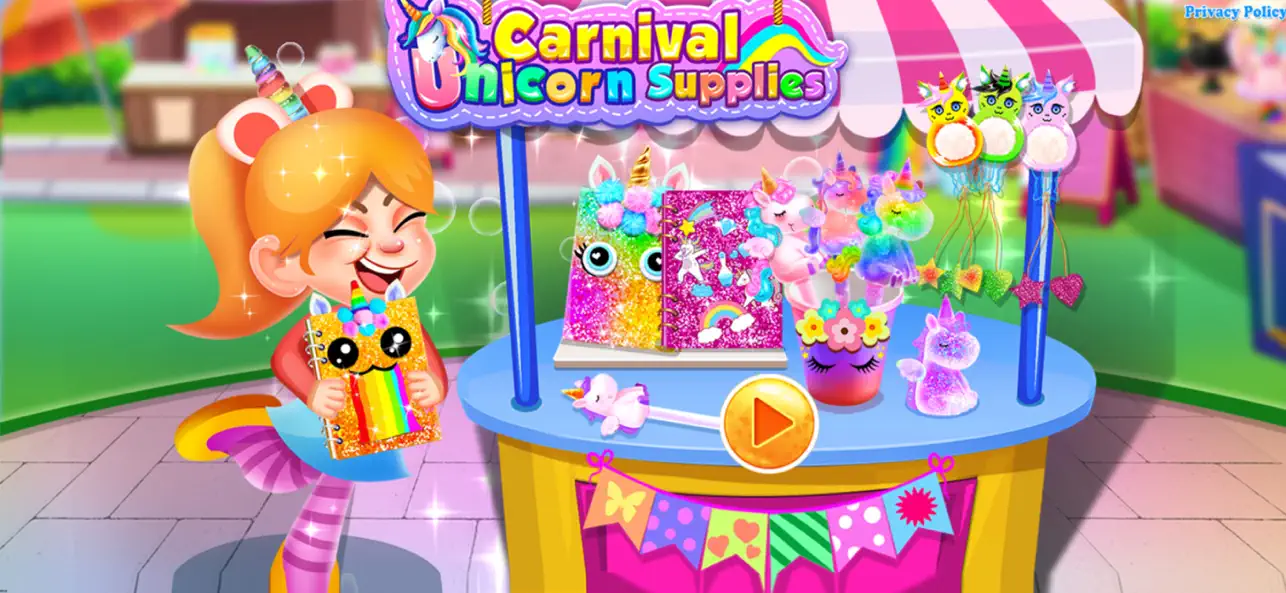 Screenshot #1 pour Unicorn School Carnival