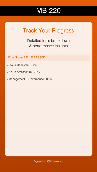MB-220 D365 Marketing Prep screenshot