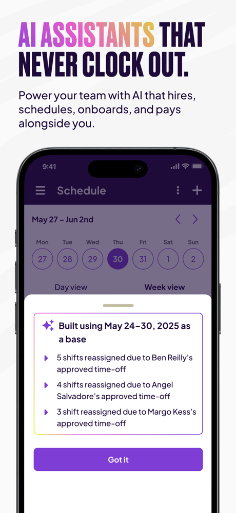 Homebase: Work Schedule Maker screenshot 9