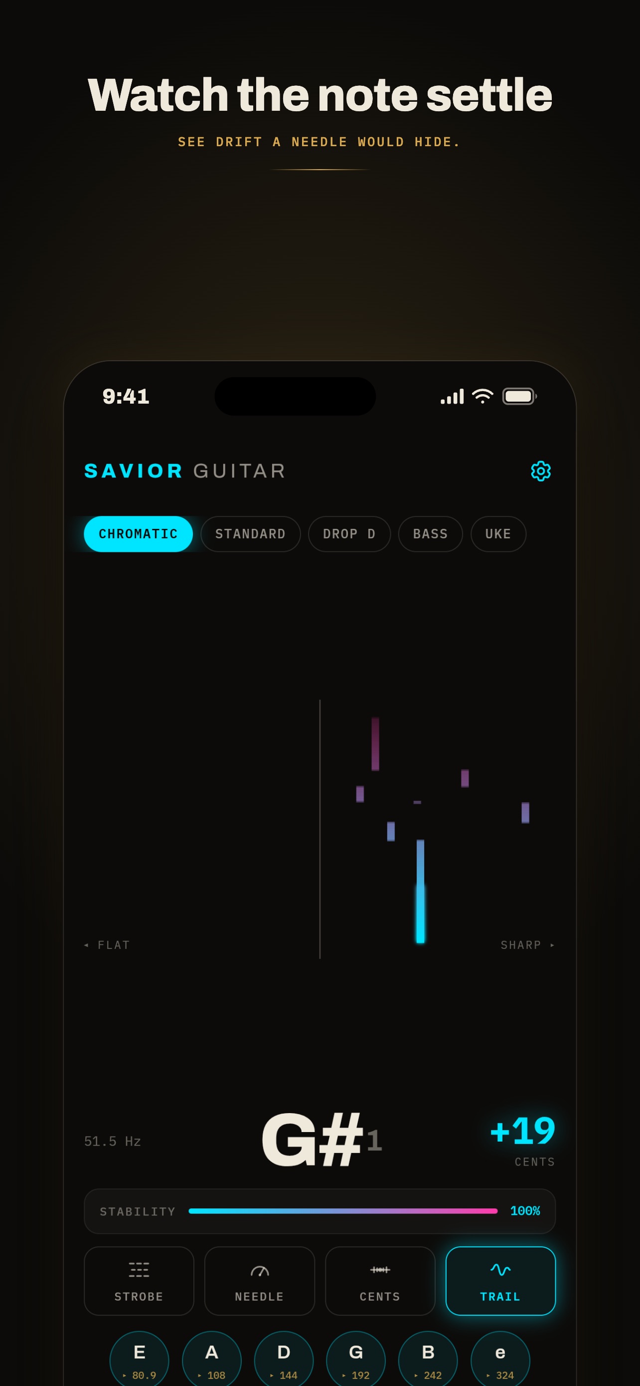 Screenshot 5 of Savior Guitar Tuner: Pro