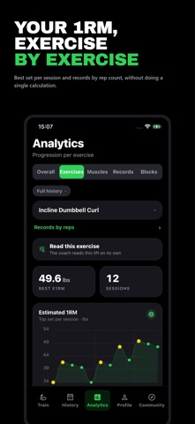 Atreus: Gym Workout Tracker Screenshot 5 of 7