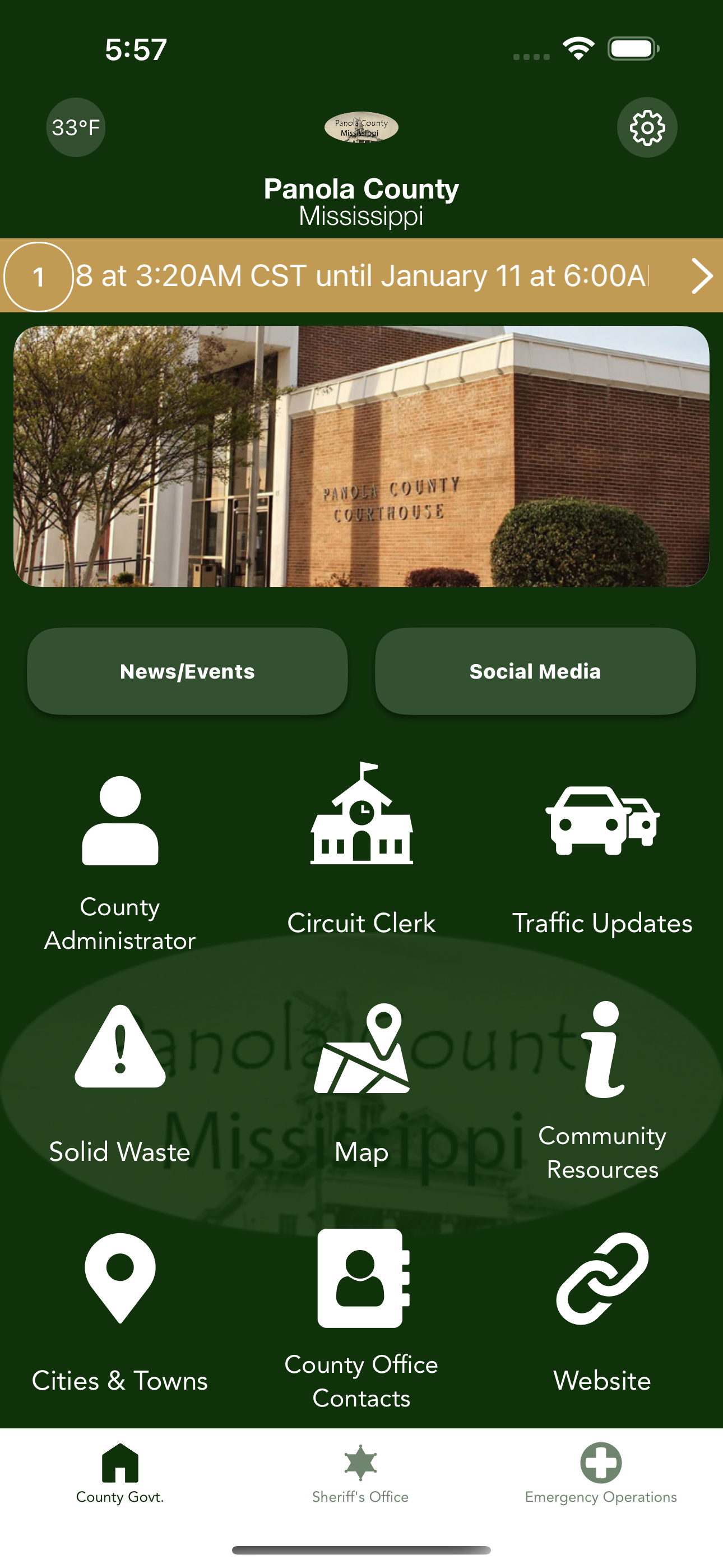 Panola County Mississippi