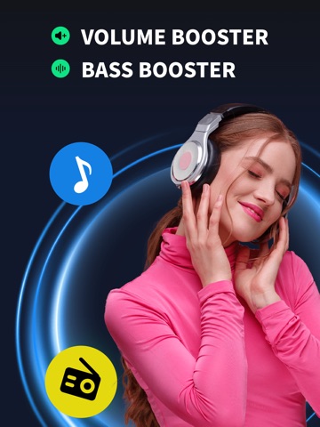 Bass Booster - Volume Booster iPad screenshot 1