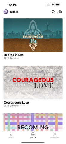 Jubilee Seoul Church iPhone screenshot