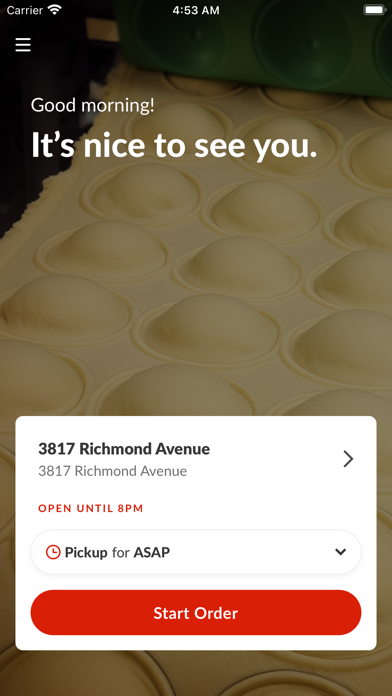 Pastosa Ravioli of Eltingville iPhone screenshot 2 - Food & Drink app