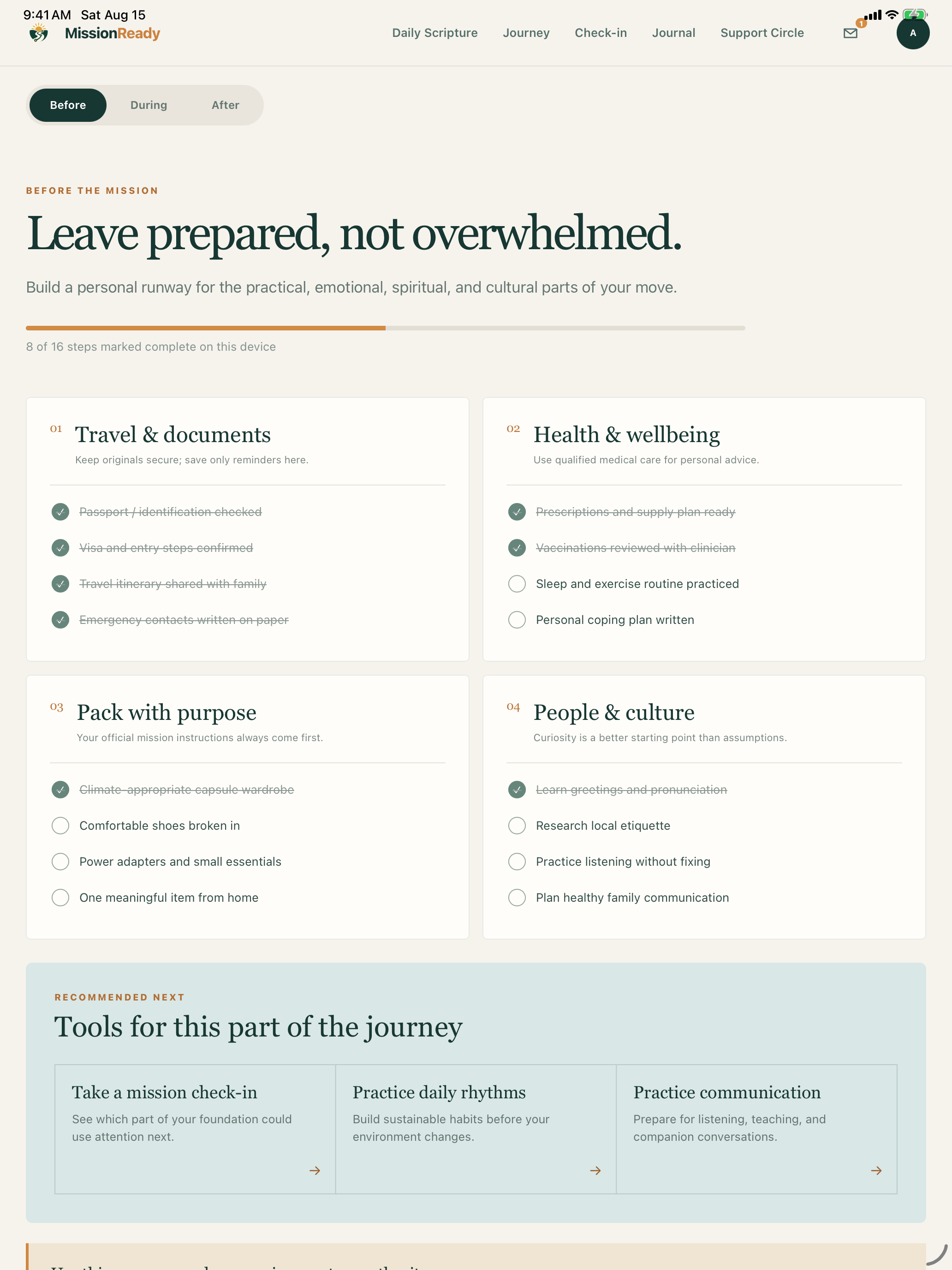 MissionReady: Missionary Prep screenshot 12