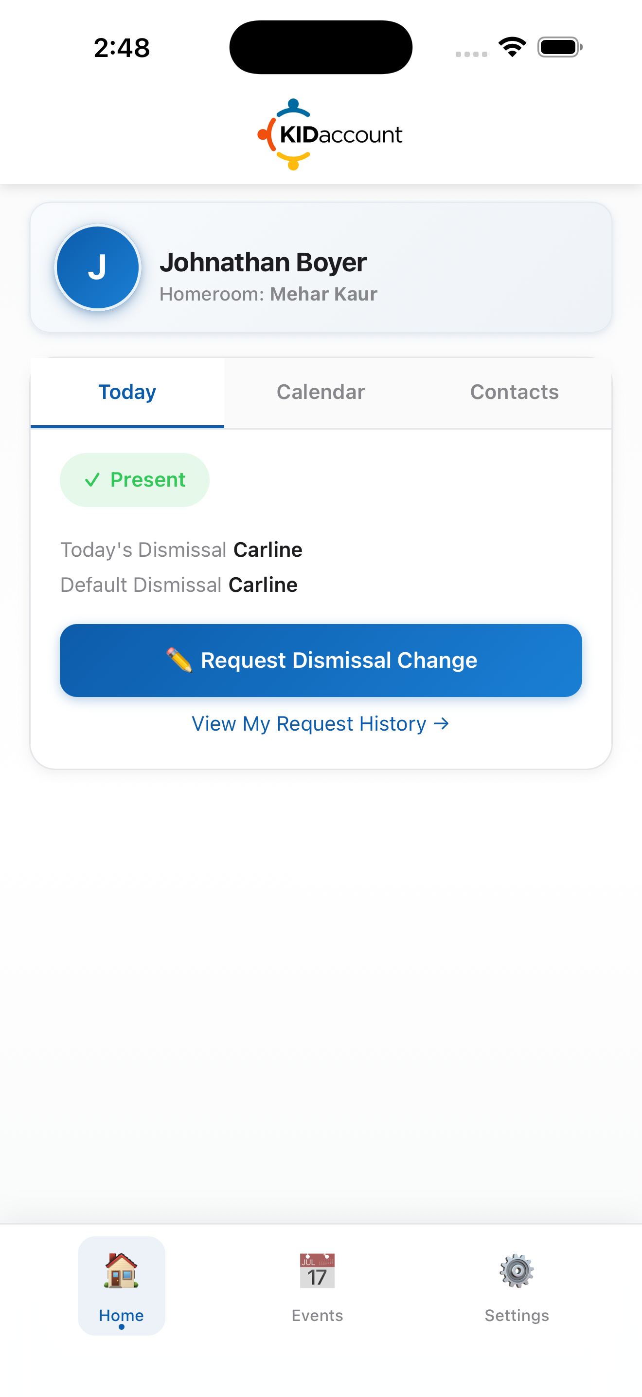 KIDaccount Connect screenshot 2