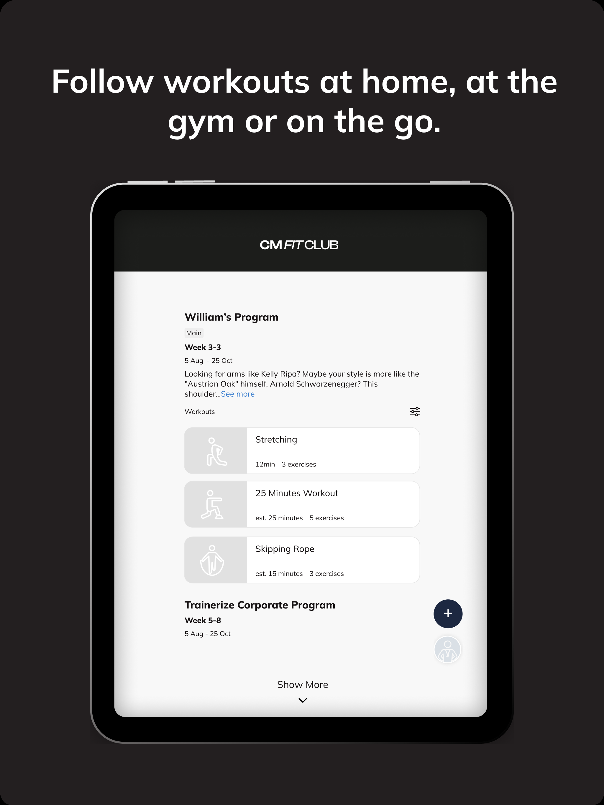 CM FIT CLUB screenshot 10
