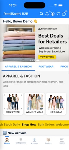 RetailSaathi B2B Screenshot 1 of 6