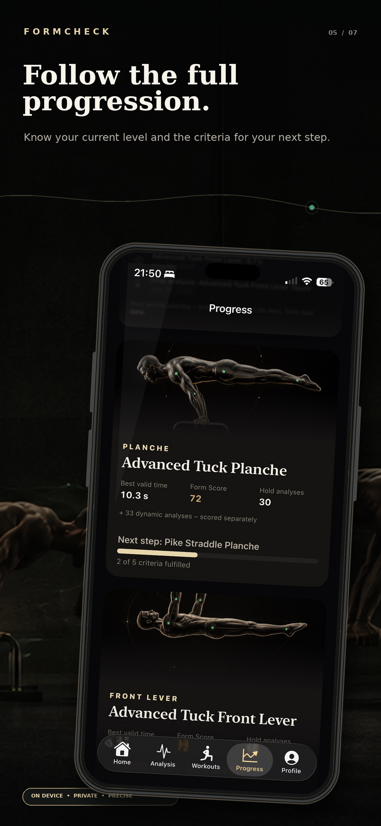 FormCheck: Calisthenics Coach screenshot 5