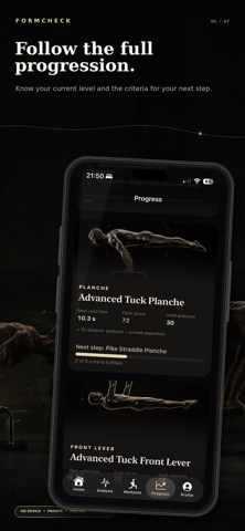 FormCheck: Calisthenics Coach Screenshot 5 of 7