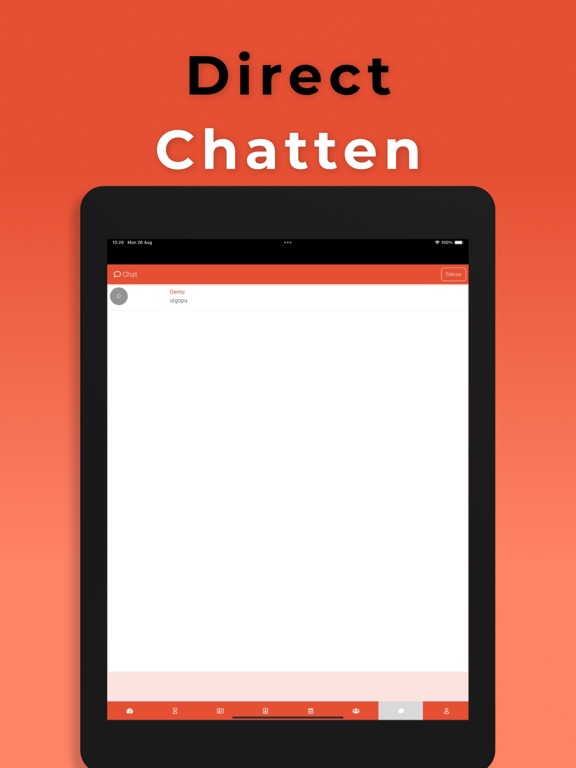 Zorgmensen iPad screenshot
