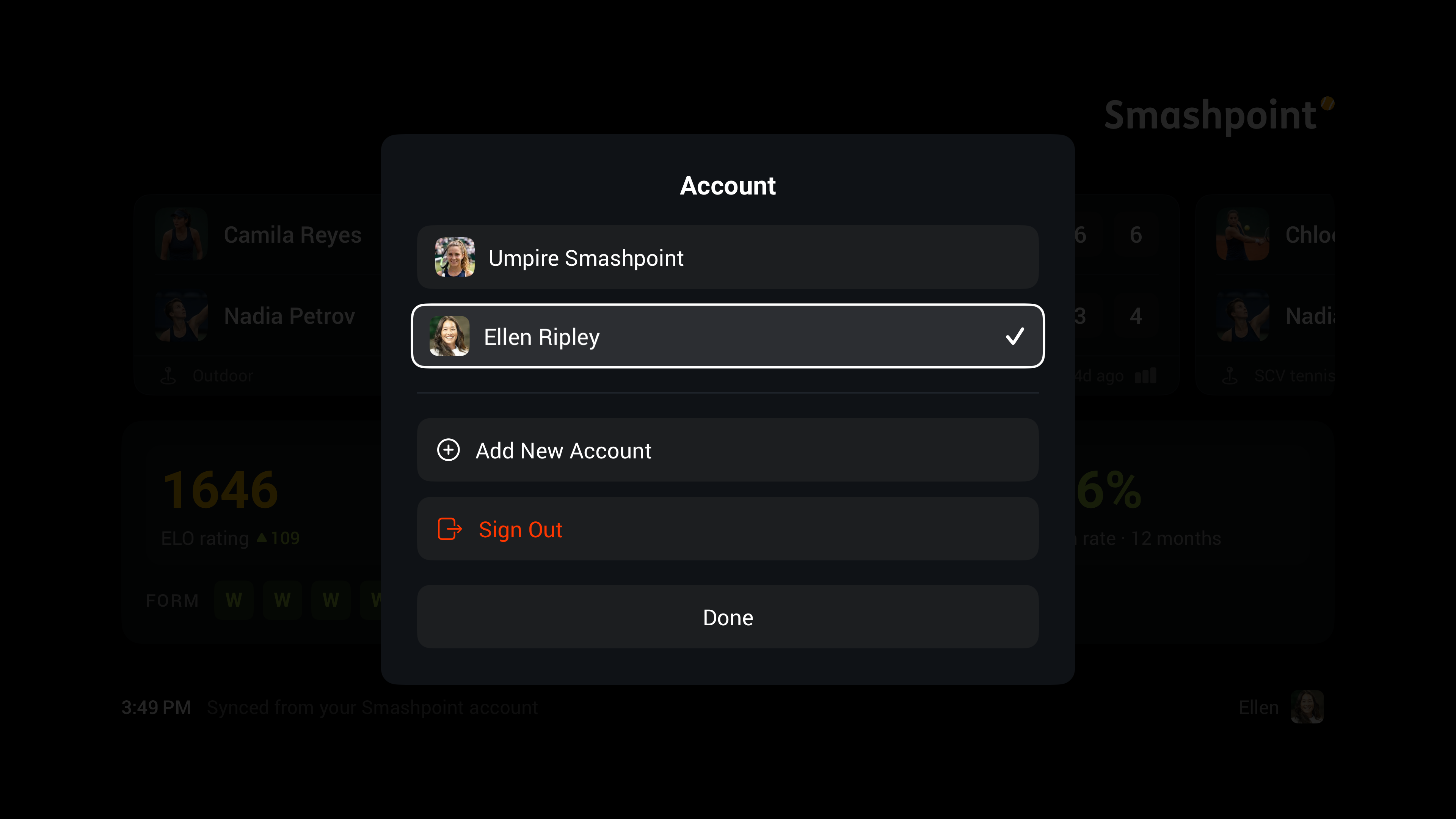 Smashpoint Tennis Tracker screenshot 23