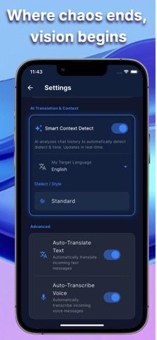 HChat (Horustrix Chat) screenshot