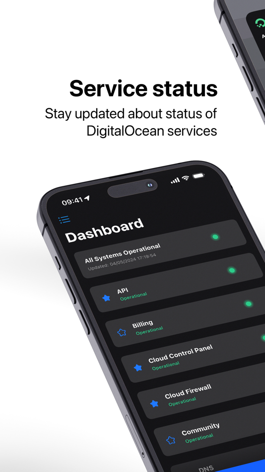 #1. Status for DigitalOcean (iOS) Podle: Edge Digital