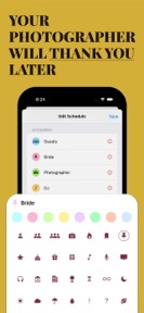 Wedding Event Timeline Planner screenshot