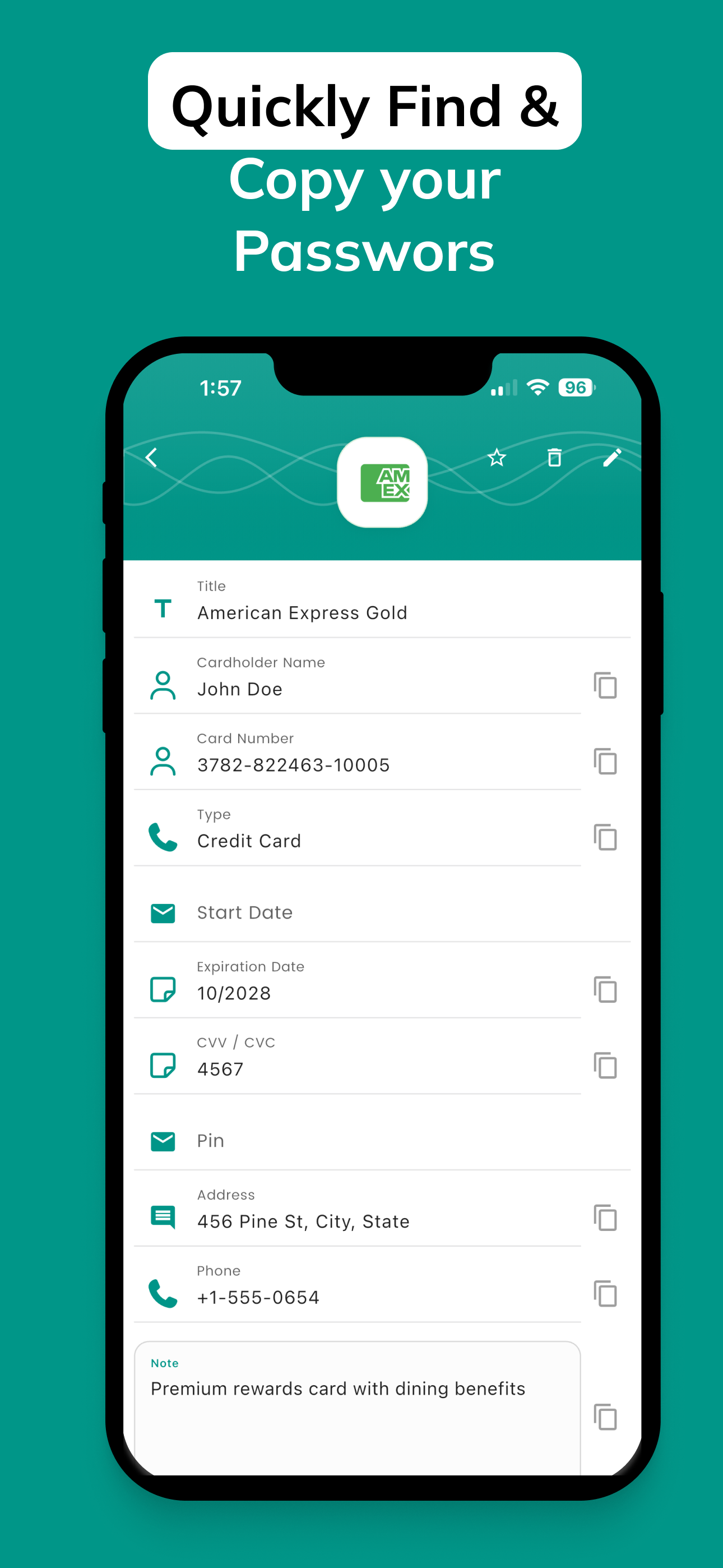 DroidPass Password Manager