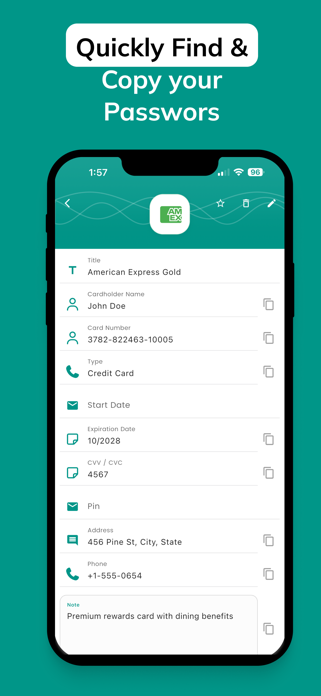 DroidPass Password Manager Screenshot 5 of 7