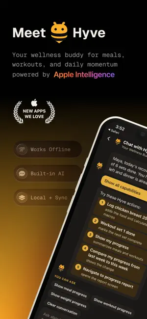 Hyve - Your Wellness Buddy screenshot 1