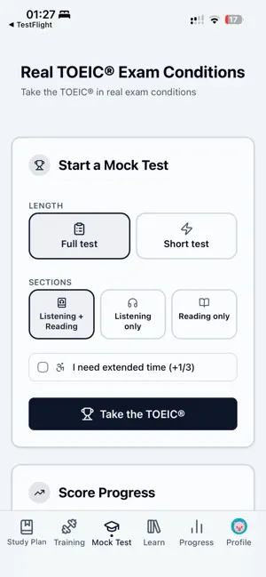 990prep: TOEIC® training screenshot 2