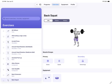 Liftr Workout & Sportschool iPad app afbeelding 3