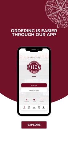 Mozzarella's Pizza NY iPhone screenshot