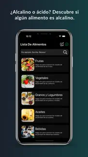 alimentos de dieta alcalina iphone capturas de pantalla 2