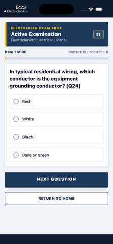ElectricianPro – Exam Prep Screenshot 3 of 3