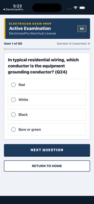ElectricianPro – Exam Prep screenshot 3