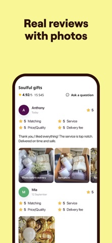 Udora: Flowers & Gifts screenshot 6