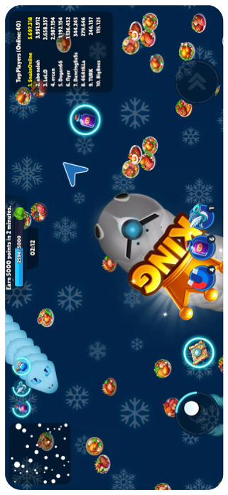 Online Snake – Worm Clash Screenshot 4 of 5