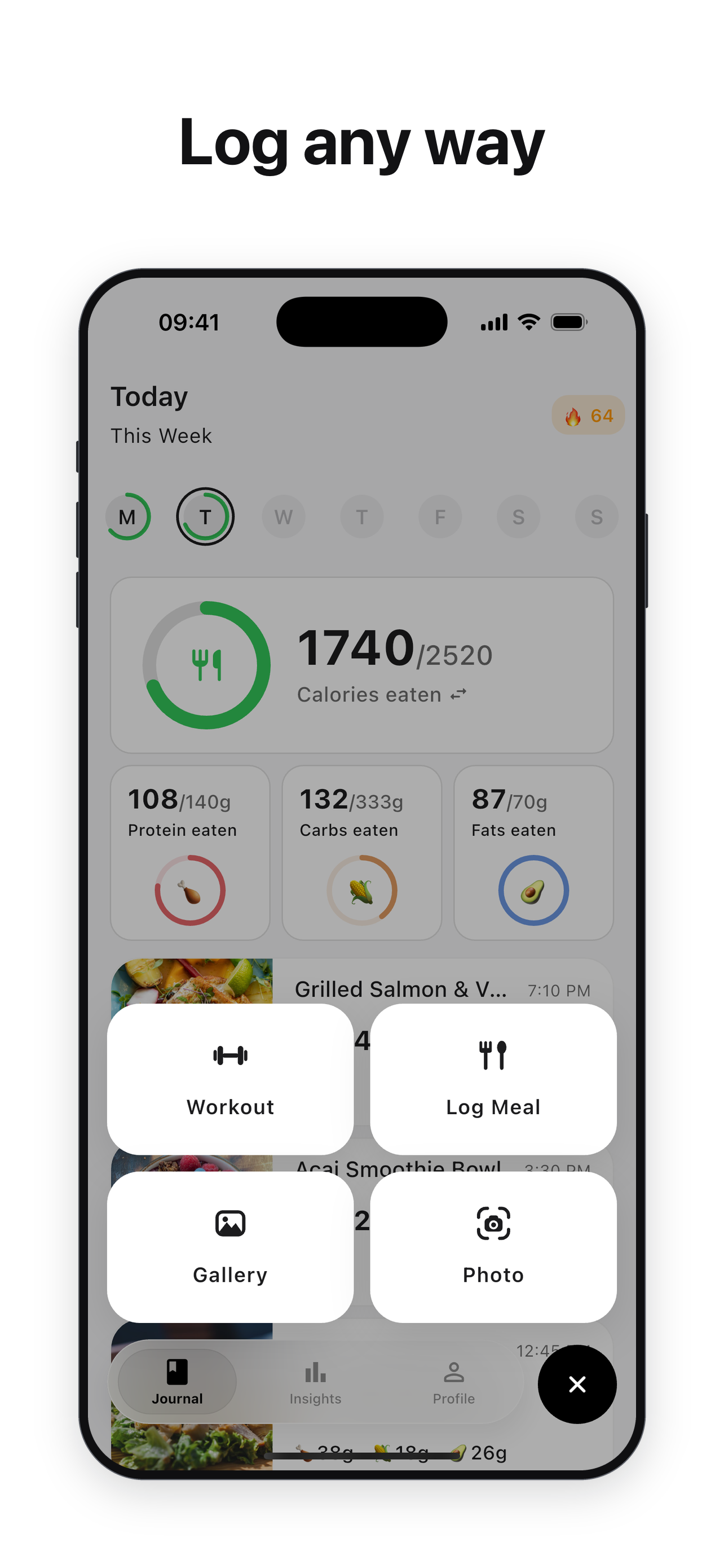 CalFit: Food & Calorie Tracker screenshot 5