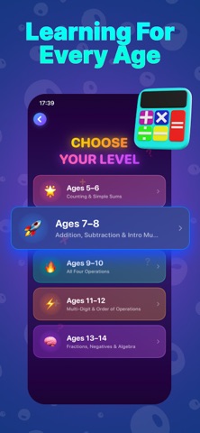 1 2 3 - Math Game for Kids iPhone screenshot