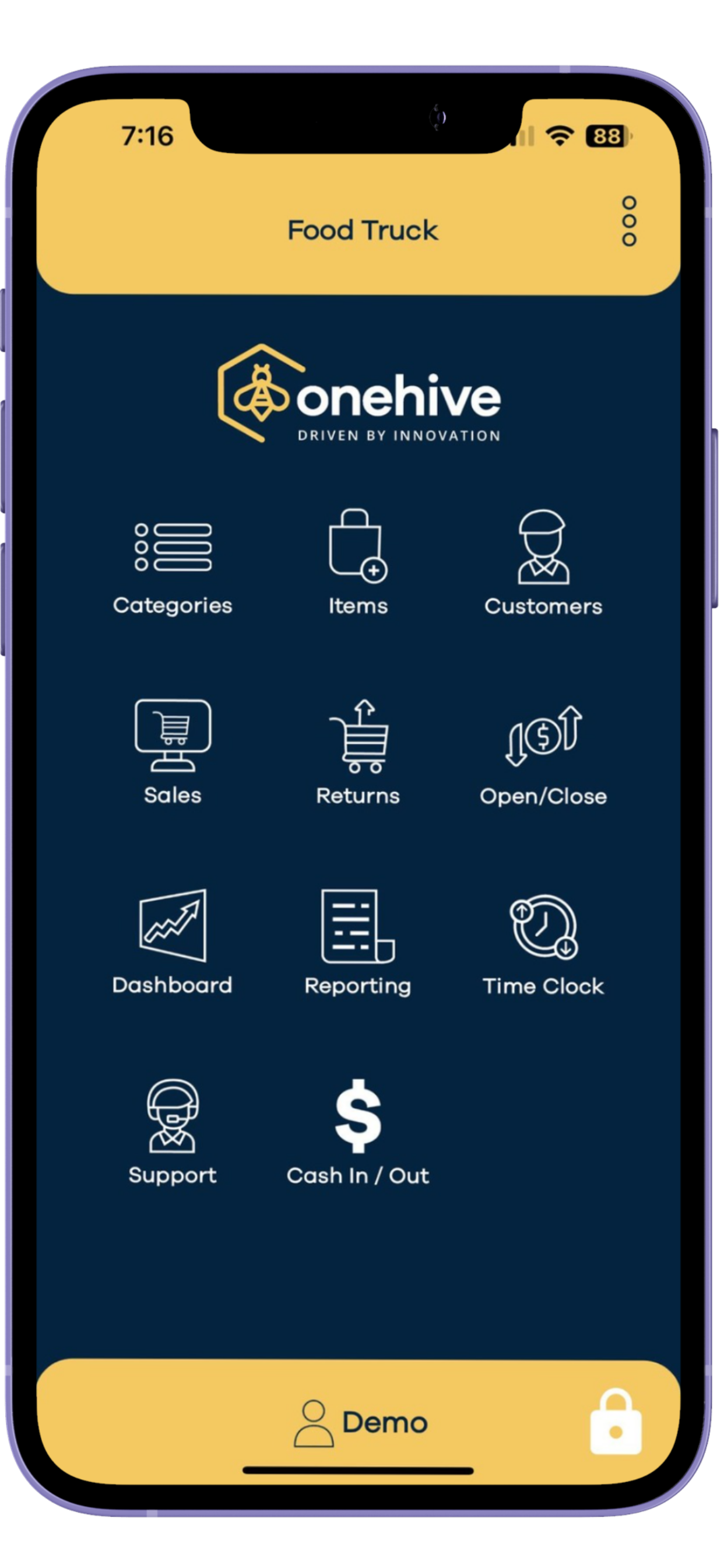 Onehive POS screenshot 2
