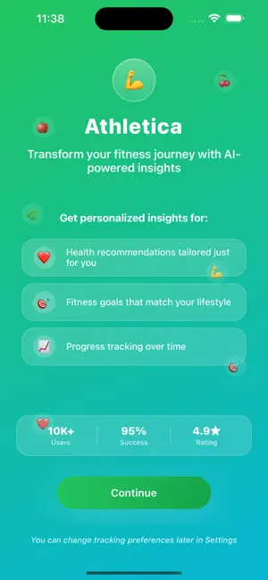 Athletica+ screenshot 1