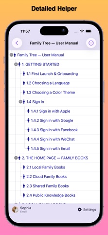 Family Tree iPhone screenshot
