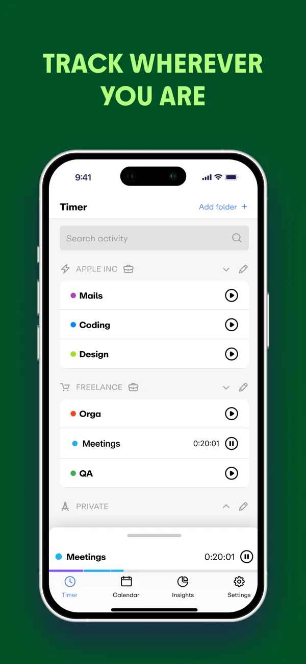 Screenshot #3 pour EARLY: Time Tracking