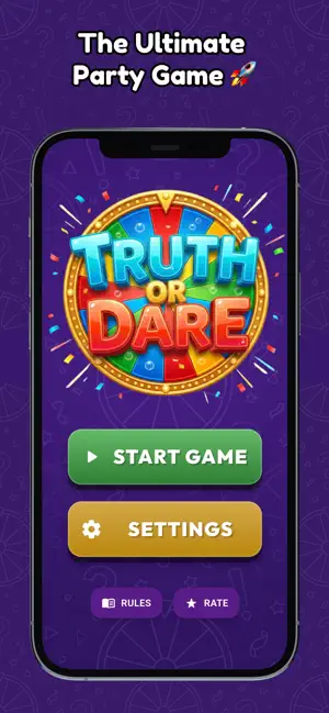 Truth or Dare: Spin the Wheel screenshot 1