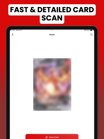 TCG Card Value Scanner - Monid iPad screenshot