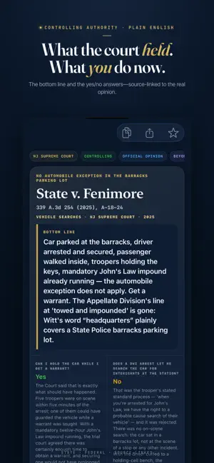 StreetSense — Police Law App screenshot 2