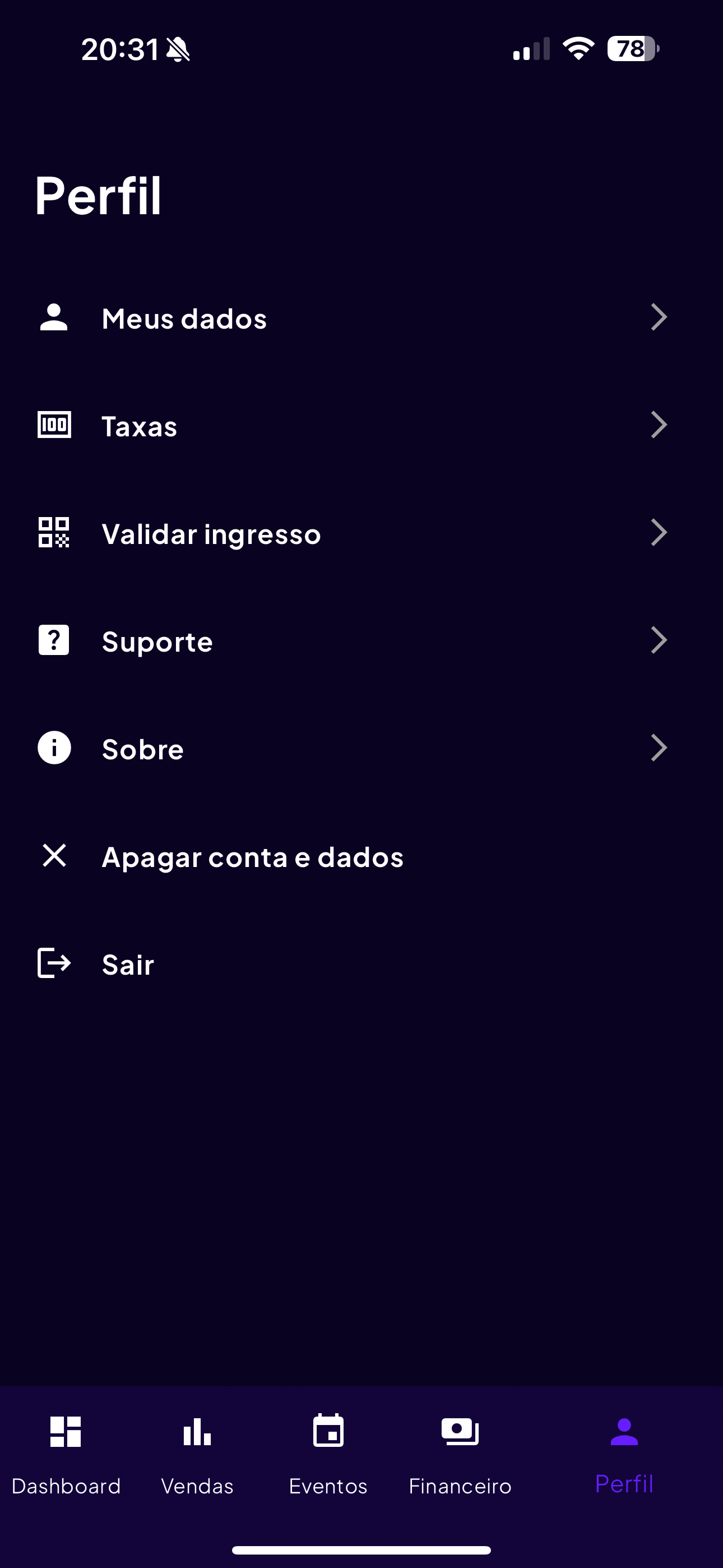 Produtor - Eventos e Ingressos screenshot 4