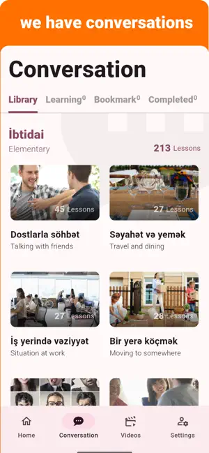 Azerbaijani Listening Speaking screenshot 2