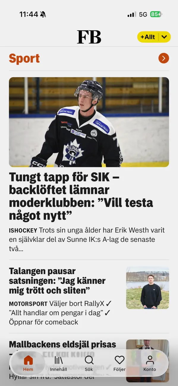 Screenshot #3 pour Fryksdalsbygden Nyheter
