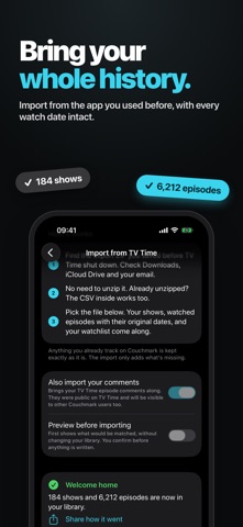 Couchmark: TV & Movie Tracker Screenshot 3 of 7