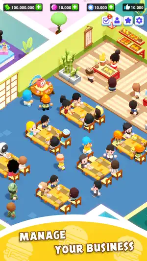 Mini Restaurant: Food Tycoon screenshot 2