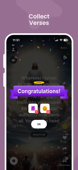 Grace: Daily Bible Verse, Chat screenshot 2