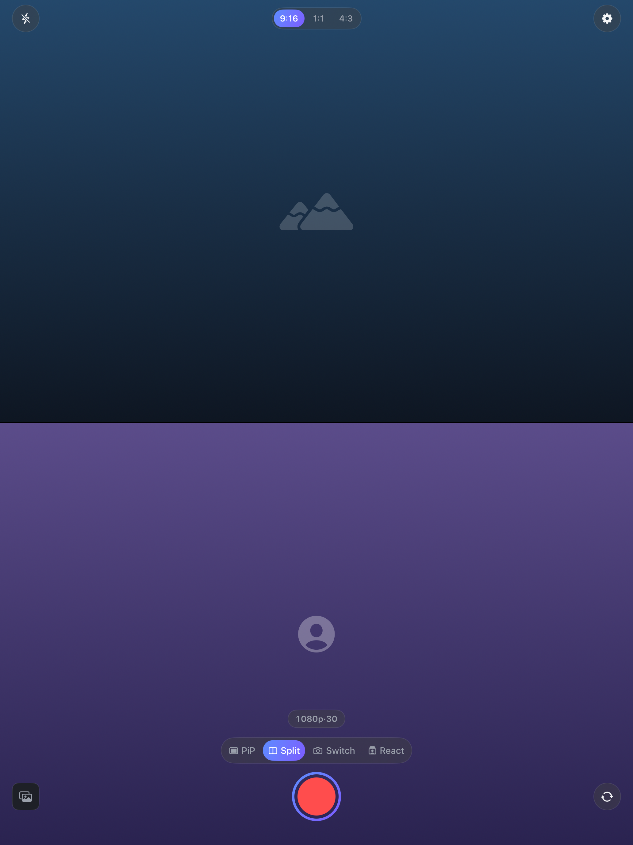 Dual Camera Reaction Recorder screenshot 10