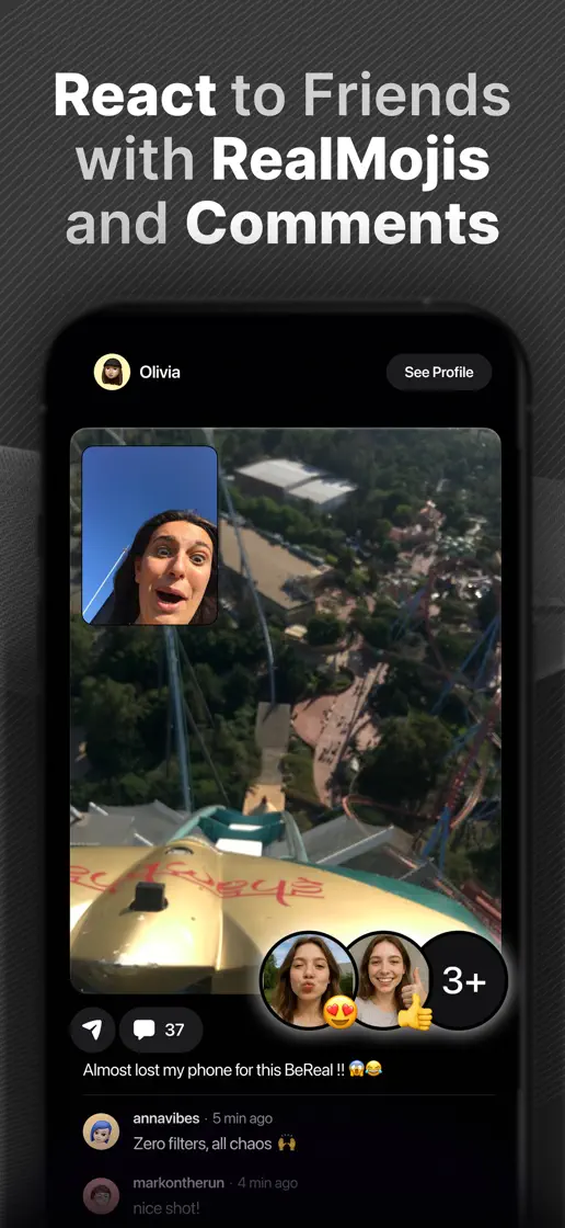 BeReal, App Store screenshot 6