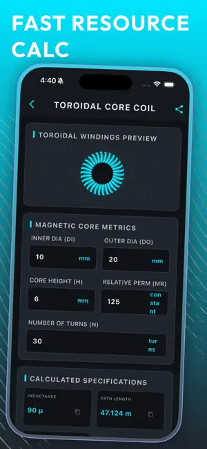 Coil Toolkit Pro screenshot 3
