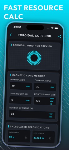 Coil Toolkit Pro Screenshot 3 of 5